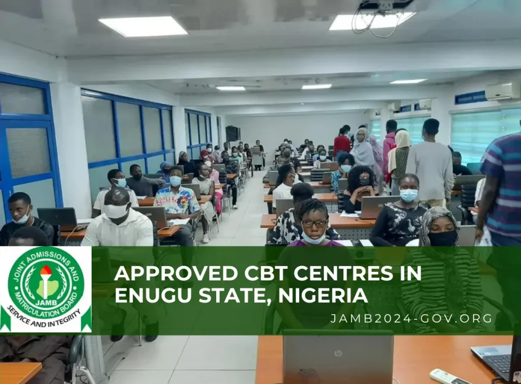jamb accredited centres in enugu state
