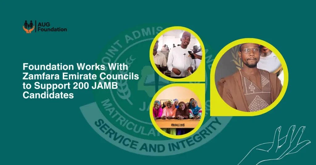 Foundation Works With Zamfara Emirate Councils to Support 200 JAMB Candidates