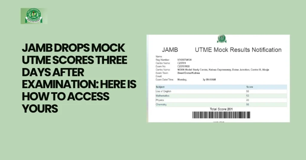 jamb-drops-mock-utme-scores-three-days-after-examination